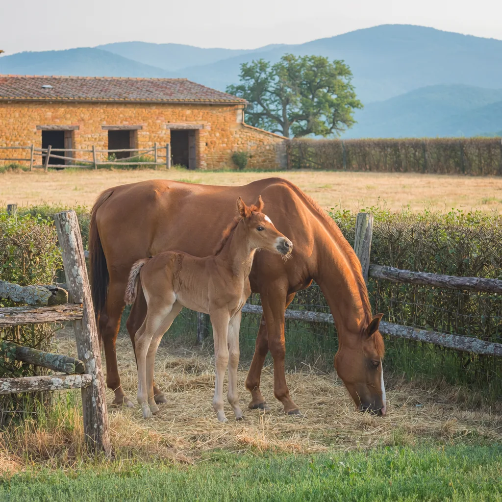 Élevage de chevaux, Centre équestre de la Grande Vallée, Meyras
